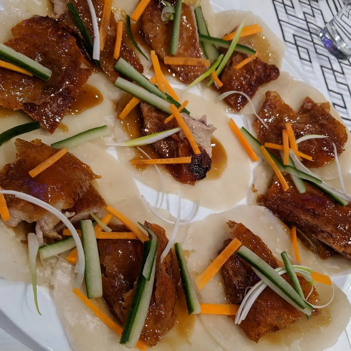 peking duck two courses 京式片皮鸭两食